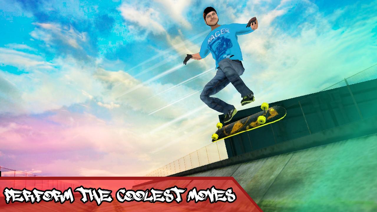 Android 用の スケートボードデラックススポーツゲームの壁紙 Skater Apk をダウンロード