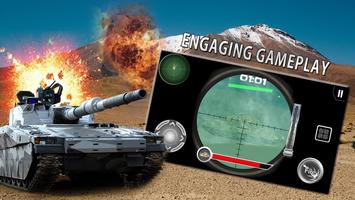 3D Réservoir Guerre Simulateur Affiche