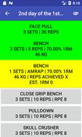 برنامه‌نما Powerlifting weight calculator عکس از صفحه