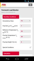 PERI Formwork Load Calculator Affiche