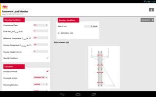 PERI Formwork Load Calculator captura de pantalla 3