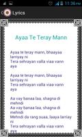 Dholki Lyrics syot layar 3