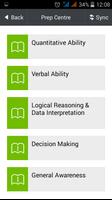 3 Schermata ALPHANUMERIC MBA TEST PREP.