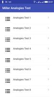 Millar Analogies Practice Test Screenshot 1