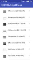 ssc chsl previous year papers Screenshot 1