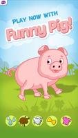 Funny Pig Affiche