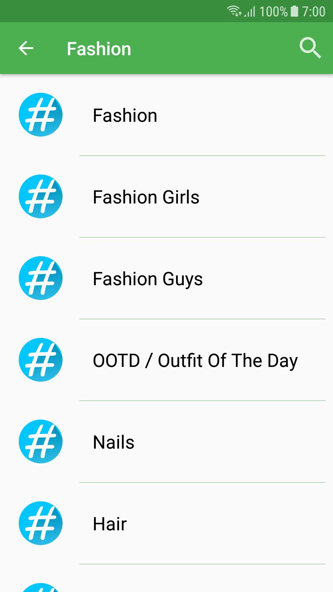 Top HashTags 2018 For Instagram for Android - APK Download