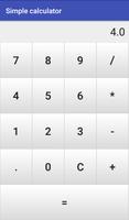 Simple and basic calculator syot layar 1