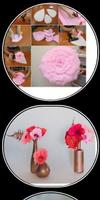 2 Schermata Examples of Flower Paper Hair Style
