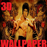 Bruce Lee 3D Wallpapers icône