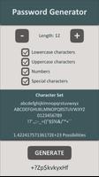 Password Generator captura de pantalla 1