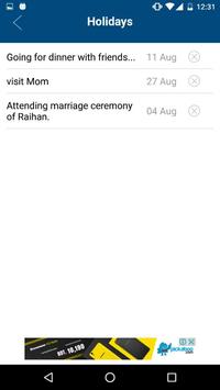 ছুটি ও পরিকল্পনা: Holiday Plan 截图 3