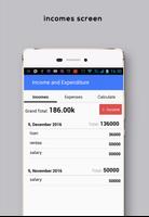 Income and Expense Calculator screenshot 1