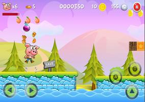 Piggy Adventure Run स्क्रीनशॉट 3