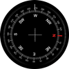 Exact Digital Led Compass-icoon