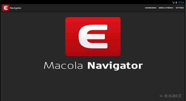 Exact Macola Mobile Navigator poster