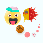 Superball jumping icon