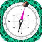 Find Qibla Direction Compass Free icône