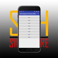 SSH Singapore Premium FREE الملصق