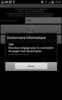 dictionnaire informatique capture d'écran 2