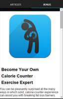 Exercise Calorie Counter capture d'écran 1