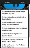 Exercise Calorie Counter capture d'écran 2