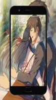 Anime Couple Wallpaper HD Affiche