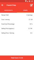 Food Cost Calculator screenshot 2
