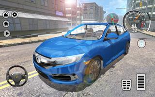 Drift Simulator: Civic Sedan 2018 capture d'écran 3