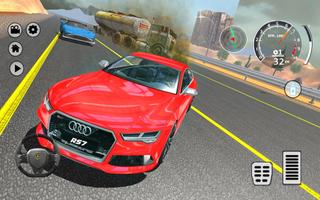 Drift Simulator: RS 7 Sportback Quattro Affiche