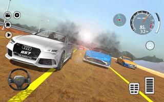 Drift Simulator: RS 7 Sportback Quattro captura de pantalla 1