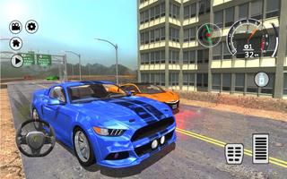 Drift Simulator: Mustang Shelby GT500 اسکرین شاٹ 1