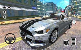 Drift Simulator: Mustang Shelby GT500 ảnh chụp màn hình 3