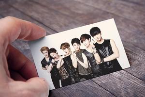 برنامه‌نما EXO Wallpapers KPOP عکس از صفحه