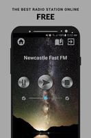 Newcastle Fast FM Radio App UK Free Online Affiche