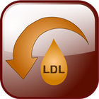 Bad cholesterol LDL icône