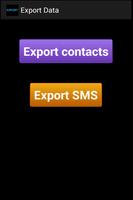 3 Schermata Esporta contatti e dati in CSV