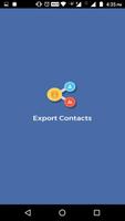 Export Contacts الملصق