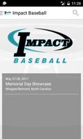 Poster Impact Baseball