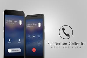 Full Screen Caller Id الملصق