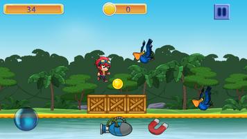 Island Jetpack Runner Adventure capture d'écran 1