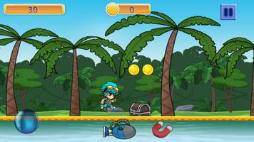 Island Dash Boy: Pirate Escape imagem de tela 1