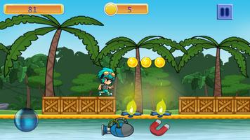 Island Dash Boy: Pirate Escape capture d'écran 2