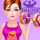 Fat to Fit – Highschool Fitness Girl Games icône