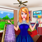 Icona camera decorazione ragazze