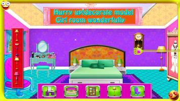 chambre décoration filles Jeux capture d'écran 3