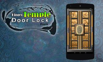 Finger Temple Door Lock Prank Affiche