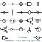 Explain Electrical Engineering Symbols icône