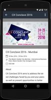 CXConclave 2016 تصوير الشاشة 1