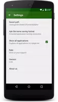 برنامه‌نما Apk Extractor عکس از صفحه